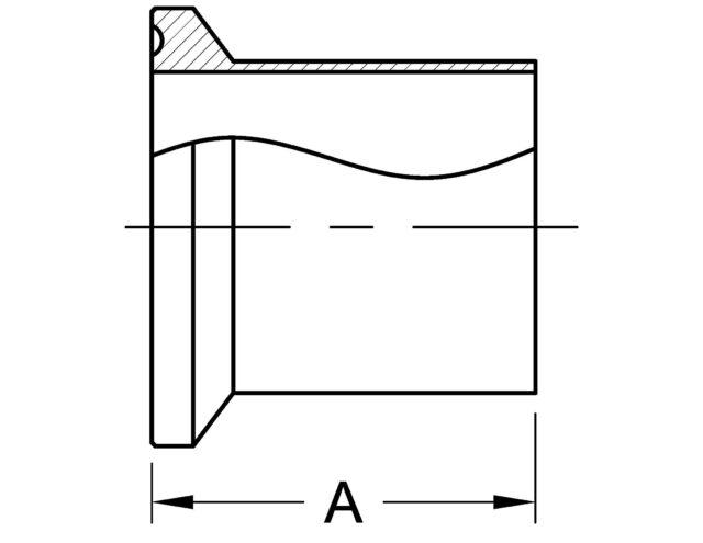 14WLQ LONG WELD FERRULE