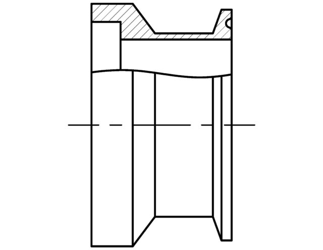 17-15I-14MP FEMALE I-LINE X CLAMP