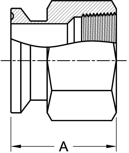 22Q ADAPTER Q-LINE X FEMALE NPT