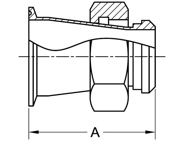 31MPP CONCENTRIC REDUCER, CLAMP X PLAIN Bevel Seat