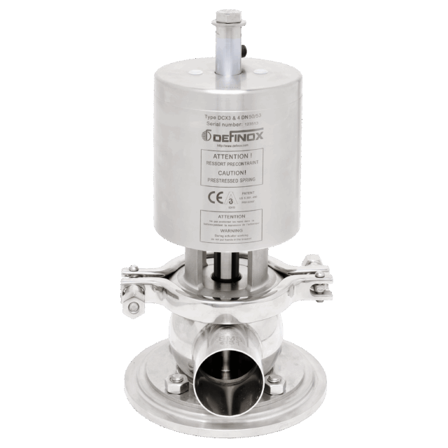 Definox DCX3 FdC Tank Bottom Shut Off Flow Control Valves