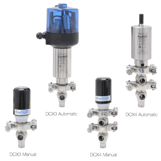 Definox DCX3 – DCX4 Fractional Shut Off And Divert Flow Control Valves