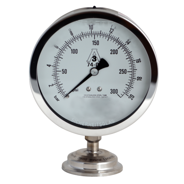 Sanitary Pressure Gauges (3-A)