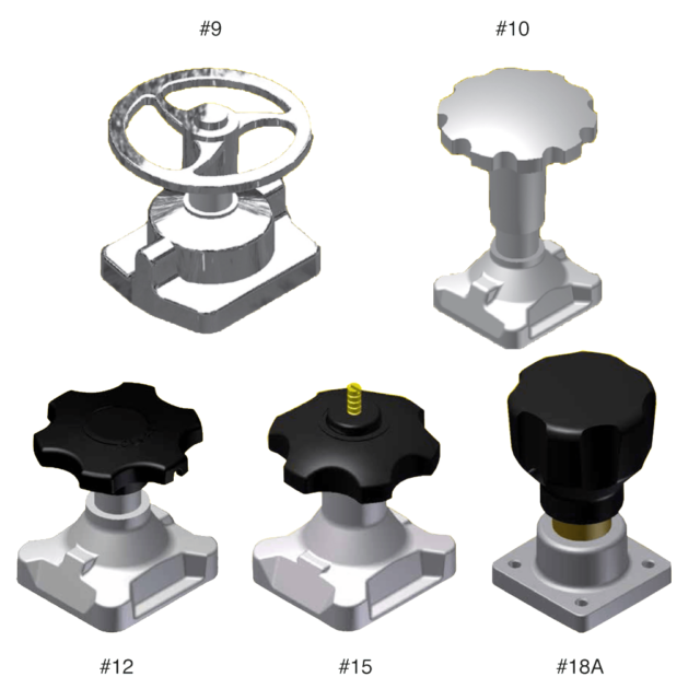 TOP-FLO® Bonnet Assemblies For Diaphragm Valves