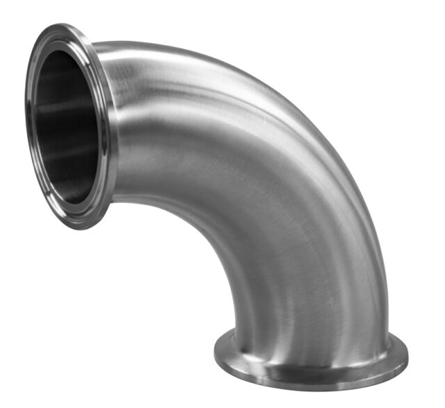 2CMP 90 DEGREE ELBOW, CLAMP ENDS