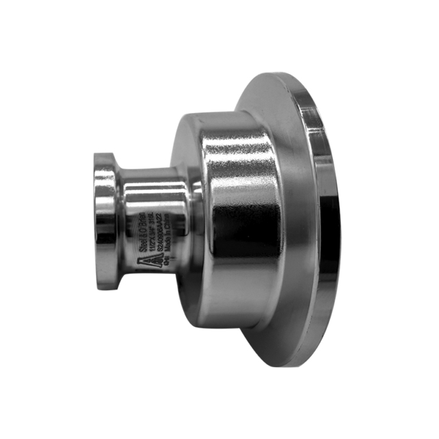 31-14MPI SHORT CONICAL INSTRUMENT REDUCER, CLAMP ENDS