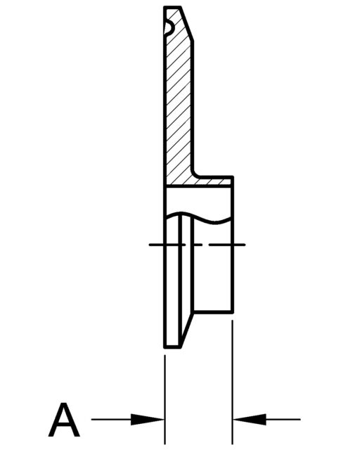 32WMP ECCENTRIC REDUCING FERRULE