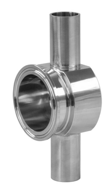 S7IWWKS INSTRUMENT TEE, WELD ENDS X CLAMP END